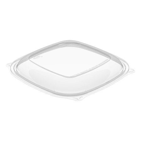 DART PresentaBowls Pro Square Lids f/24-32oz Bowls, Clear, 8.5x8.5, PK252 C2464BDL